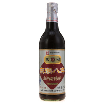 中华老字号 东湖八年 山西老陈醋500ml/瓶