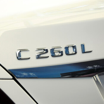 2020款奔驰c260l车标c200l尾标c180l车贴c300l字标c63标志新c级改装后
