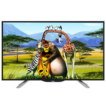 海尔（Haier）40EU3000 40英寸 窄边框流媒体全高清LED电视（黑色）