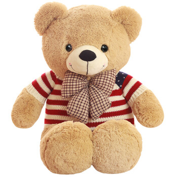 爱尚熊毛绒玩具泰迪熊猫公仔布娃娃玩偶大号抱抱熊送女友生日礼物,降价幅度21.6%