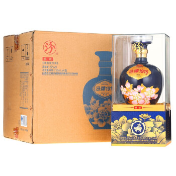 汾酒集团 汾牌1915典藏 52度 750ml*4瓶 整箱装_ 9折现价699元