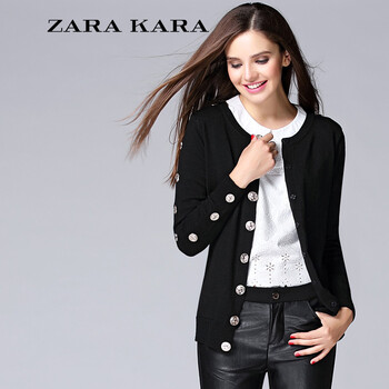 ZARA <em>KARA女装</em>2014针织开衫毛衣女秋装外套