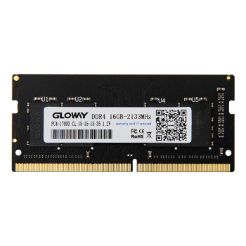 光威（Gloway） DDR4 16G 2133 笔记本内存条16g,降价幅度13%