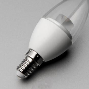 立莱leelite led蜡烛灯泡 e14小螺口LED球泡 烛泡节能灯具  10支装 4W