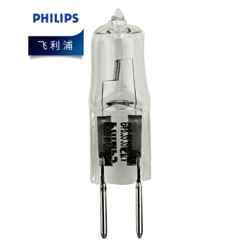 
                                                                                飞利浦（PHILIPS） 卤素灯珠卤钨灯珠插泡插脚12V标准型G4G6.35水晶灯光源 【须配变压器】G4【细脚】20w 单只装                