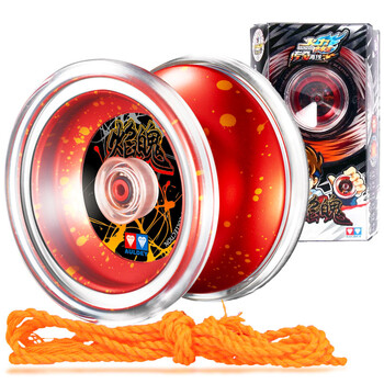悠悠球yoyo火力少年王传奇再现男孩玩具 动漫周边溜溜球 游烈-焰魄