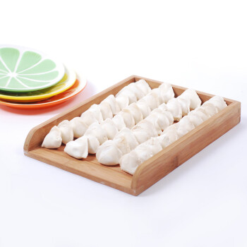 
                                                                                好管家 竹制饺子盘 饺子帘 可叠放冰箱速冻水饺馄饨盘冷冻托盘厨房用品 jzp                