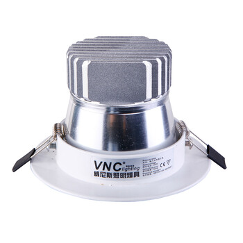 V-POWER LED 2.5寸/3寸/3.5寸/4寸一体化背景墙灯天花灯LED防雾型筒灯 5W正白光T07-30