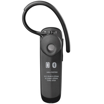 捷波朗（Jabra） EASYGO+易行 商务通话蓝牙耳机 通用型 耳挂式 黑色