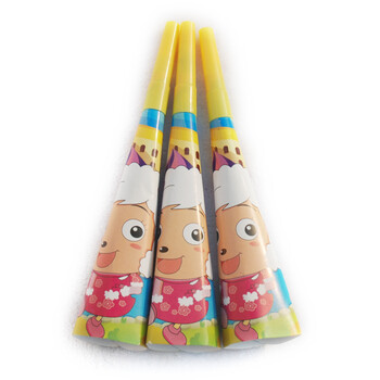 孩派/生日派对用品/生日聚会用品/生日装饰用品/喜羊羊喇叭6个