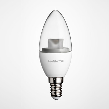 立莱leelite led蜡烛灯泡 e14小螺口LED球泡 烛泡节能灯具  10支装 4W