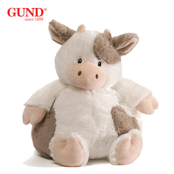 可爱生日礼物女生 萌送女友娃娃公仔 猴子 睡觉抱枕兔子 胖胖牛 25cm