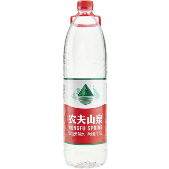 农夫山泉 矿泉水1.5L*12瓶整箱 膜装 弱碱性天然饮用水