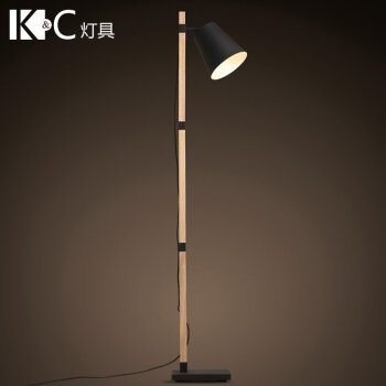 
                                        【kc灯具】loft阅读台灯简约美式乡村实木现代落地灯客厅书房卧室灯 F3582                