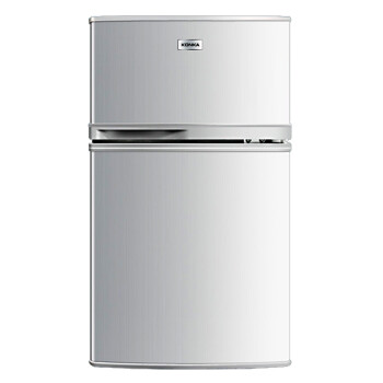 康佳（KONKA）BCD-102S 102升 双门 冷冻冷藏冰箱（银色）