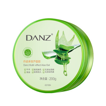 丹姿(danz)多效芦荟胶200g(淡化痘印痘疤 补水保湿 晒后修护芦荟胶)