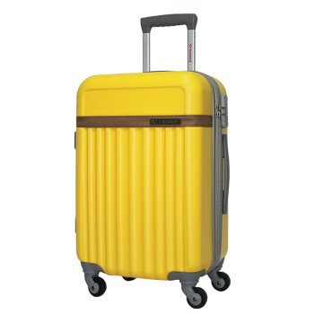 泊客行者Blomberg简约时尚拉杆箱20英寸ABS材质可登机851黄色