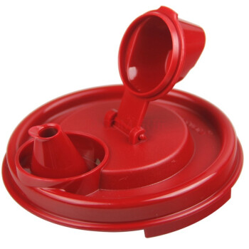 特百惠Tupperware 650ml中油壶2件套 经典红