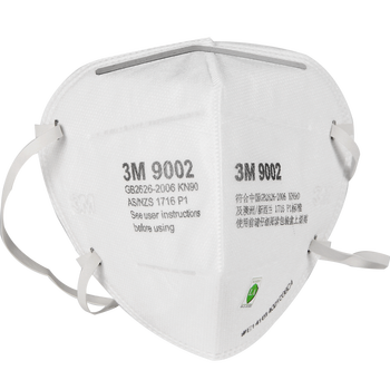 
                                        3M 防尘防雾霾pm2.5防护口罩 N90级 9002头戴*1个 男女款                
