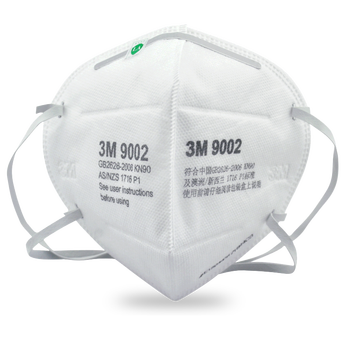 
                                        3M 防尘防雾霾pm2.5防护口罩 N90级 9002头戴*1个 男女款                