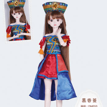 正品叶罗丽娃娃 夜萝莉娃娃芭比娃娃 bjd sd娃娃换装化妆 儿童生日图片