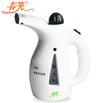 
                                        春笑 迷你蒸汽挂烫机电熨斗手持熨烫机便携式烫衣机蒸汽 SPA美容机 蒸脸机 粉色                