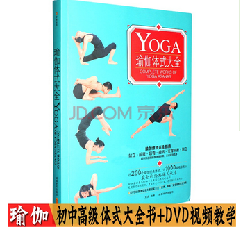 自学瑜伽体式大全入门中级精通视频教程图解教