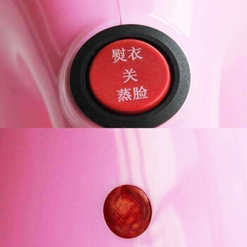 
                                        春笑 迷你蒸汽挂烫机电熨斗手持熨烫机便携式烫衣机蒸汽 SPA美容机 蒸脸机 粉色                