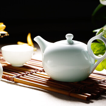 
                                        华青瓷 华光陶瓷贤源茶具套装 功夫茶具 花茶具 精致礼品套装                