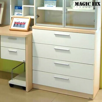 Magicfix自粘墙纸纯色pvc家居旧家具翻新贴纸橱柜子衣柜门贴防水墙贴壁纸 浅蓝色 100厘米宽x100厘米长