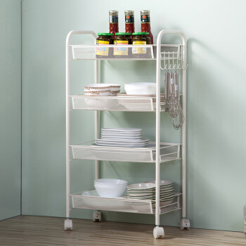 Buy Heart Ikea Kitchen Storage Rack Shelf Basket Drain Trolley