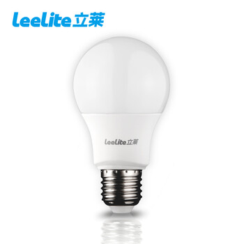 立莱leelite led灯泡 圆形超亮e27大螺口led球泡节能灯具 1支装 10W暖白光