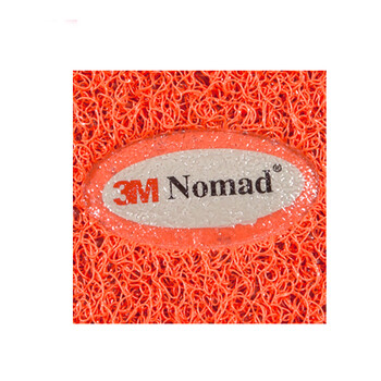 3M 朗美蹭蹭缤纷除尘地垫红 大中小号 除尘防滑地垫 门垫 入户垫 60*90厘米(03343)