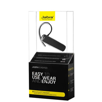 捷波朗（Jabra） EASYGO+易行 商务通话蓝牙耳机 通用型 耳挂式 黑色