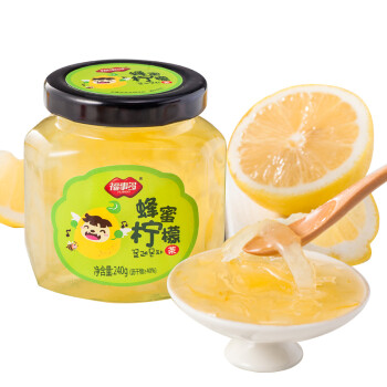 福事多 蜂蜜柠檬茶240g 韩国风味水果茶下午茶冲饮品网红零食饮料年货送礼礼品
