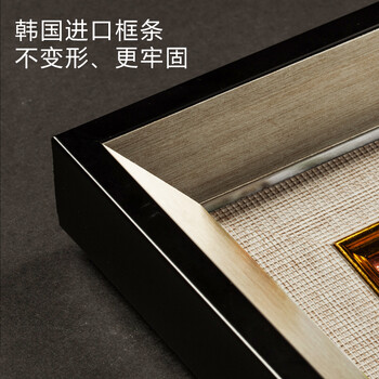简一画廊 遮挡电表箱装饰画推拉式 现代简约有框电箱画 总开关配电箱壁挂画JY101 居家首 F款 54*70