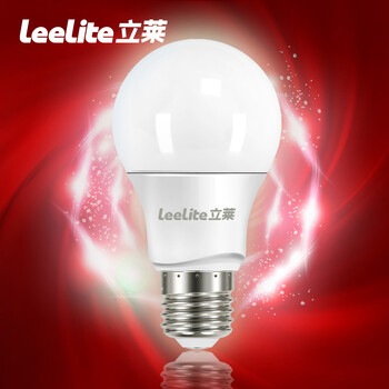 【买3免1】立莱 led灯泡 圆形e27大螺口led球泡节能灯（3000万个灯泡出口量） 1只装 3w暖黄光