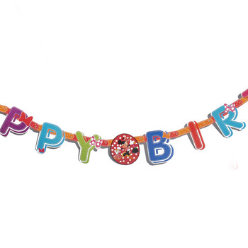 孩派/儿童生日装饰/主题派对用品/宝宝生日派对用品/米妮拉条