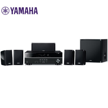 雅马哈（Yamaha）YHT-1840 音响 音箱 家庭影院 5.1声道 卫星式影院七件套 AV功放 音箱套装