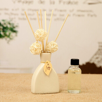 
                                        
                                                            晟旎尚品 香薰 无火香薰精油套装 净化除味房间卧室内 清新空气 日式裂纹陶瓷瓶 薰衣草香型送补充液                