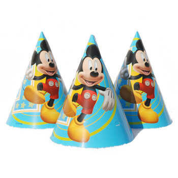 孩派HighParty儿童生日用品//生日派对用品/一岁米奇生日帽//1个