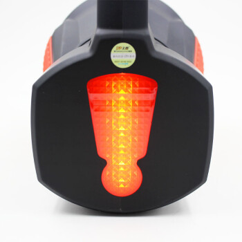 DP 久量 LED-7054 LED强光工矿探照灯/手电筒 带警示灯20W 14000毫安