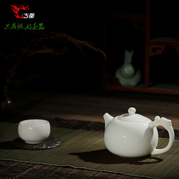 陈清宜/贰号德化建白瓷茶具陶瓷茶杯全手工限量/静莲杯 禅心杯