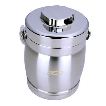 爱仕达ASD不锈钢鼓型保温桶 保温饭盒 2.5L- 1625G