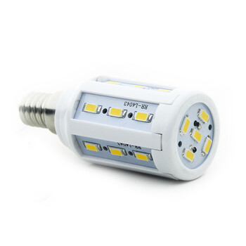 SCOE LED家用灯高亮玉米灯水晶灯拉尾灯日亚芯片E14螺口5730芯片5W 220V伏 E14螺口玉米灯5W 一只 正白光