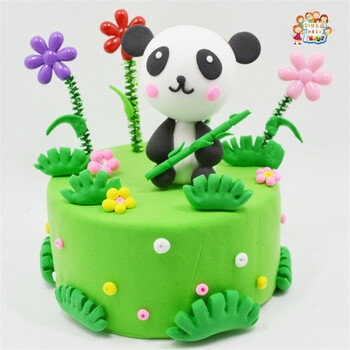 儿童橡皮泥手工制作:彩泥鸭梨