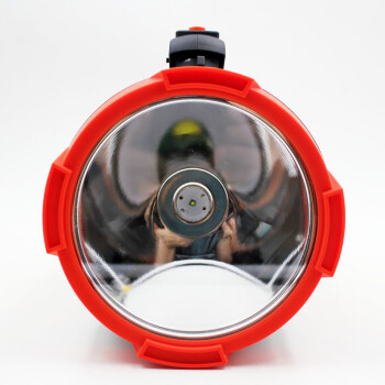 DP 久量 LED-7054 LED强光工矿探照灯/手电筒 带警示灯20W 14000毫安