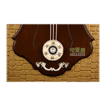 凯琴？【超大号】实木挂钟/欧式挂钟/田园挂钟/6022棕 棕色