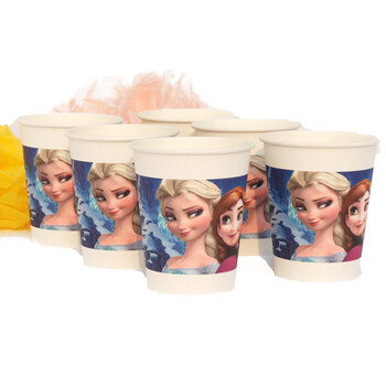 孩派Disney/生日聚会用品/生日派对用品/冰雪奇缘杯子6个