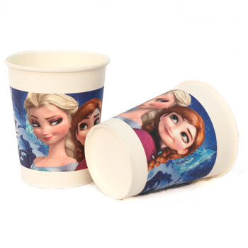 孩派Disney/生日聚会用品/生日派对用品/冰雪奇缘杯子6个